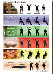 Poster: The Six Healing Sounds - Chart