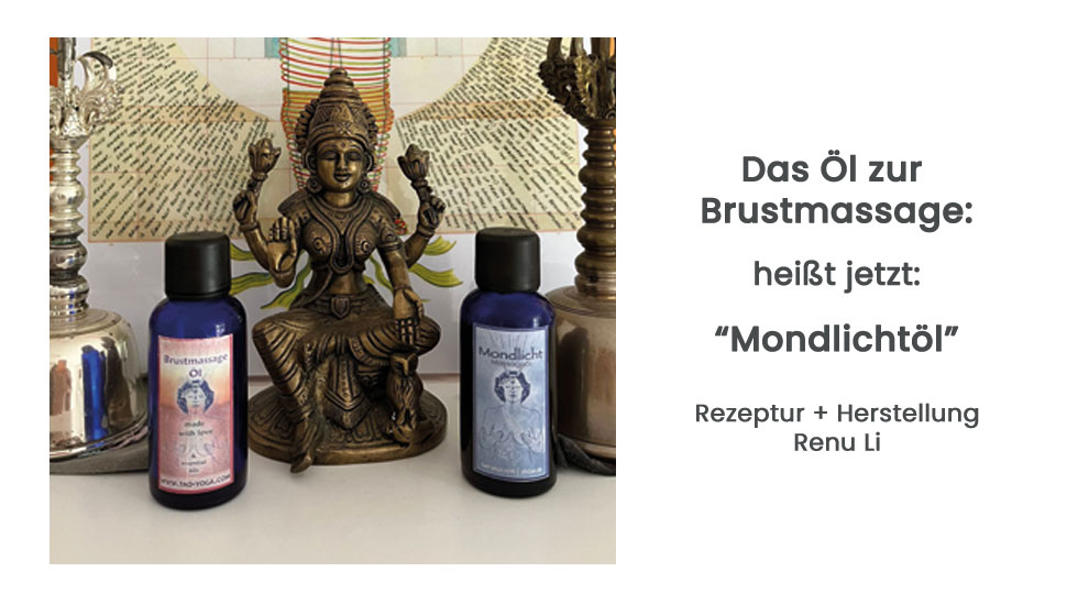Brustmassageöl + Mondlichtöl